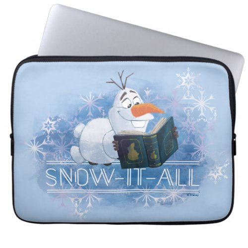 Frozen 2 Olaf  Snow_It_All Laptop Sleeve