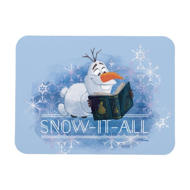 Frozen 2: Olaf | Snow-It-All Magnet (Horizontal)