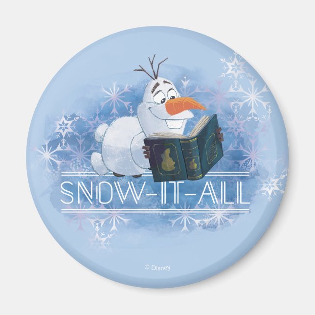 Frozen 2: Olaf | Snow-It-All Magnet (Front)