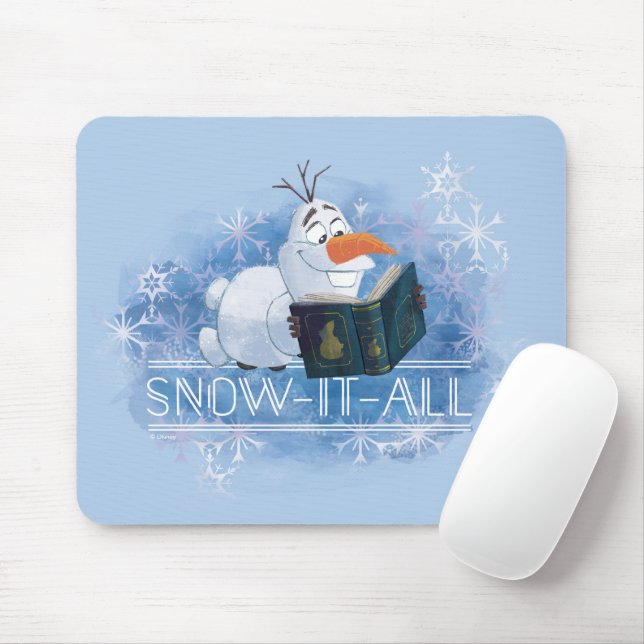 Frozen 2: Olaf | Snow-It-All Mouse Pad (With Mouse)