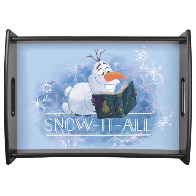 Frozen 2: Olaf | Snow-It-All Serving Tray (Front)