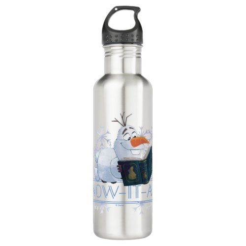 Frozen 2 Olaf  Snow_It_All Stainless Steel Water Bottle