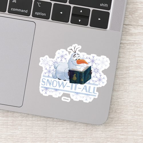 Frozen 2 Olaf  Snow_It_All Sticker