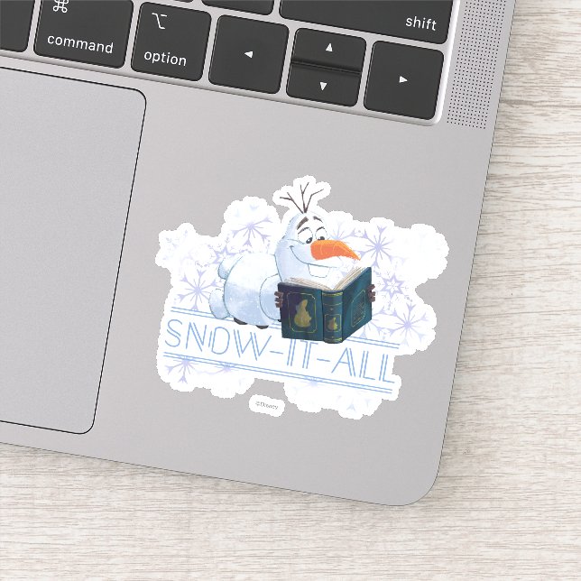 Frozen 2: Olaf | Snow-It-All Sticker (Detail)