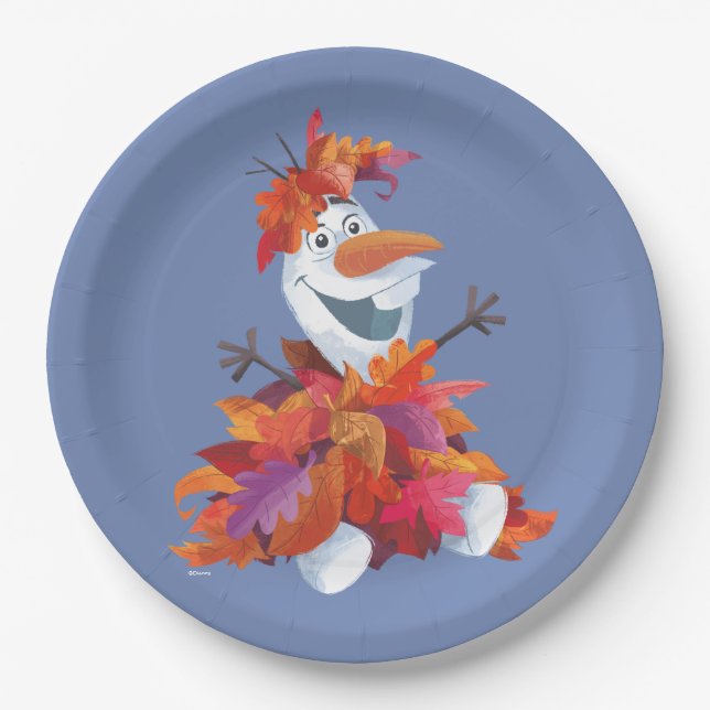 Frozen 2 | Olaf - Stir Up Some Fun! Paper Plates (Front)