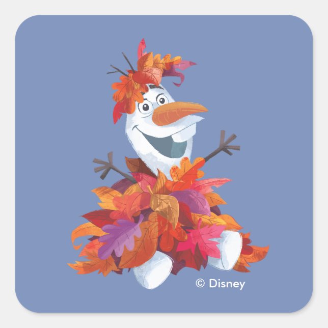 Frozen 2 | Olaf - Stir Up Some Fun! Square Sticker (Front)