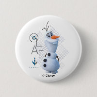 Frozen 2: Olaf With Stylized Name Graphic