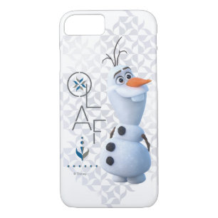 Frozen 2: Olaf With Stylized Name Graphic iPhone 8/7 Case