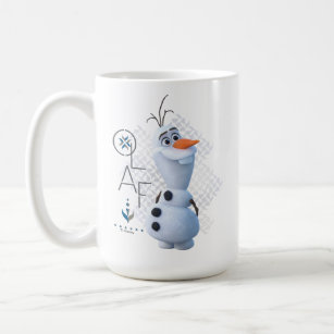 Frozen 2: Olaf With Stylized Name Graphic Coffee Mug