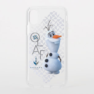 Frozen 2: Olaf With Stylized Name Graphic Speck iPhone XS Case
