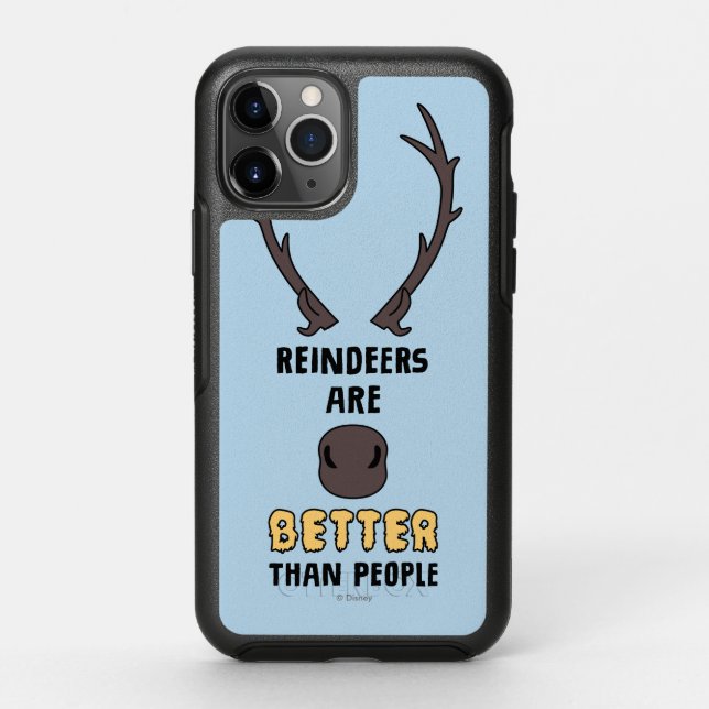 Frozen 2 | Reindeers Are Better Than People Otterbox iPhone Case (Back)