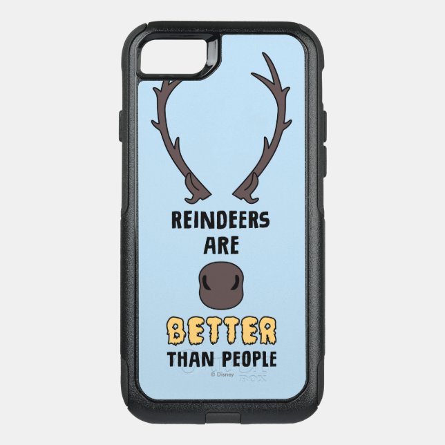 Frozen 2 | Reindeers Are Better Than People Otterbox iPhone Case (Back)