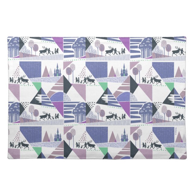 Frozen 2 | Seek the Truth Character Pattern Cloth Placemat (Front)