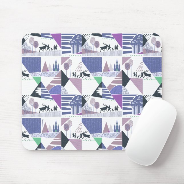 Frozen 2 | Seek the Truth Character Pattern Mouse Pad (With Mouse)