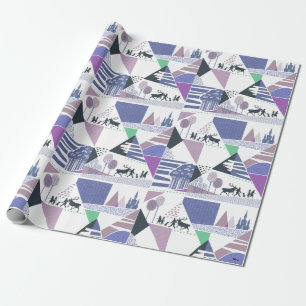 Frozen 2   Seek the Truth Character Pattern Wrapping Paper