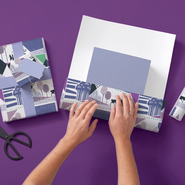 Frozen 2 | Seek the Truth Character Pattern Wrapping Paper Sheets (Creator Uploaded)