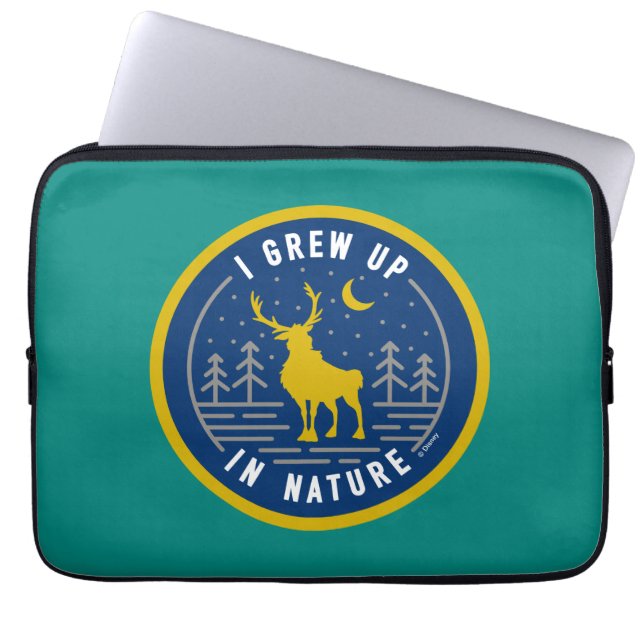 Frozen 2 | Sven - I Grew Up in Nature Laptop Sleeve (Front)
