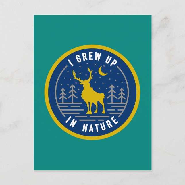Frozen 2 | Sven - I Grew Up in Nature Postcard (Front)