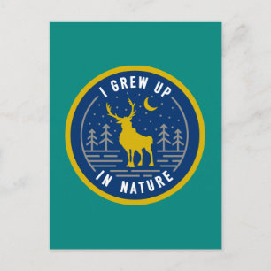 Frozen 2   Sven - I Grew Up in Nature Postcard