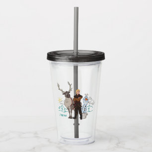 Frozen 2   Sven, Kristoff & Olaf Acrylic Tumbler
