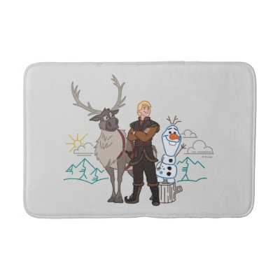 Frozen 2 | Sven, Kristoff &amp; Olaf Bath Mat