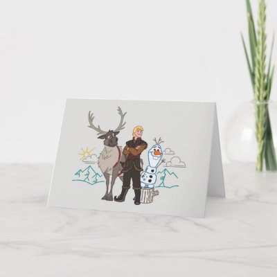 Frozen 2 | Sven, Kristoff &amp; Olaf Card