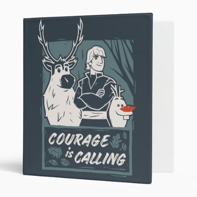 Frozen 2: Sven, Kristoff, &amp; Olaf | Courage 3 Ring Binder