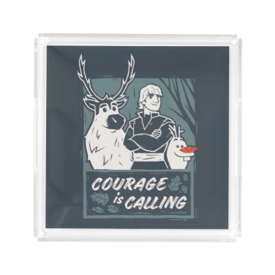 Frozen 2: Sven, Kristoff, &amp; Olaf | Courage Acrylic Tray