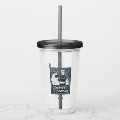 Frozen 2: Sven, Kristoff, &amp; Olaf | Courage Acrylic Tumbler
