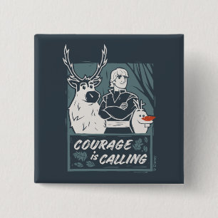 Frozen 2: Sven, Kristoff, & Olaf   Courage Button