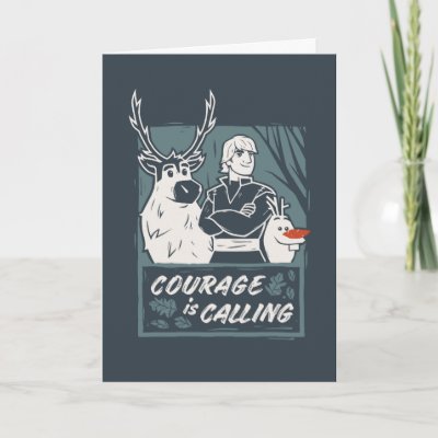 Frozen 2: Sven, Kristoff, &amp; Olaf | Courage Card