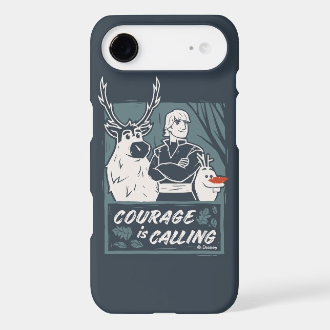 Frozen 2: Sven, Kristoff, & Olaf | Courage Case-Mate iPhone Case (Back)