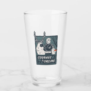 Frozen 2: Sven, Kristoff, & Olaf   Courage Glass