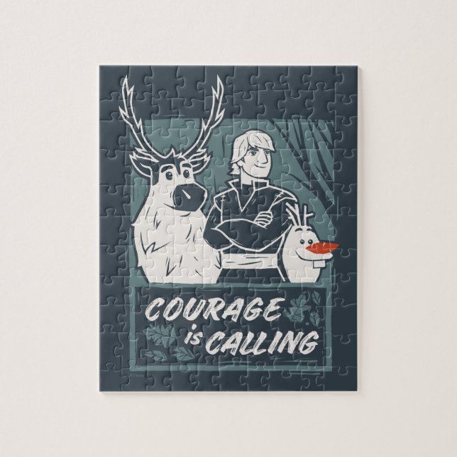 Frozen 2: Sven, Kristoff, & Olaf | Courage Jigsaw Puzzle (Vertical)