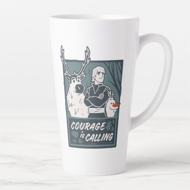 Frozen 2: Sven, Kristoff, & Olaf | Courage Latte Mug (Right)