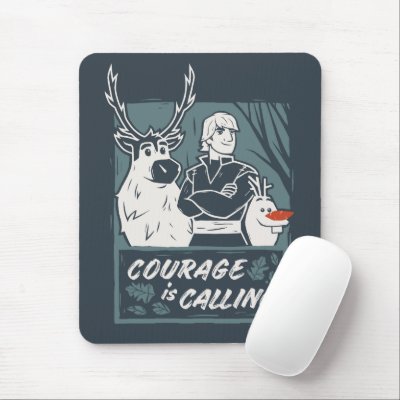 Frozen 2: Sven, Kristoff, &amp; Olaf | Courage Mouse Pad
