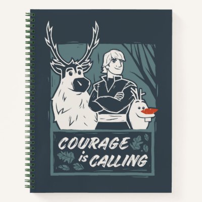 Frozen 2: Sven, Kristoff, &amp; Olaf | Courage Notebook
