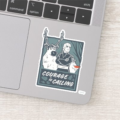 Frozen 2: Sven, Kristoff, &amp; Olaf | Courage Sticker