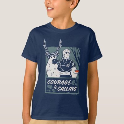 Frozen 2: Sven, Kristoff, &amp; Olaf | Courage T-Shirt