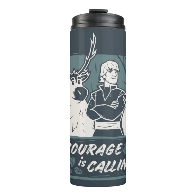 Frozen 2: Sven, Kristoff, & Olaf | Courage Thermal Tumbler (Front)