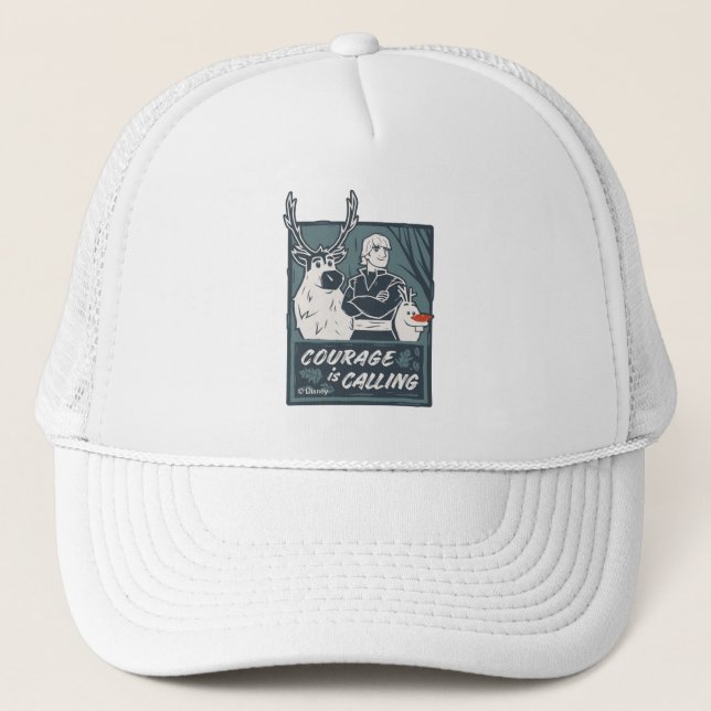 Frozen 2: Sven, Kristoff, & Olaf | Courage Trucker Hat (Front)