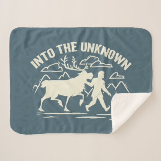 Frozen 2 | Sven, Kristoff & Olaf Into the Unknown Sherpa Blanket