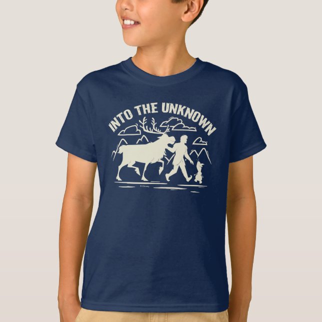 Frozen 2 | Sven, Kristoff & Olaf Into the Unknown T-Shirt (Front)