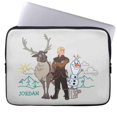 Frozen 2 | Sven, Kristoff &amp; Olaf Laptop Sleeve