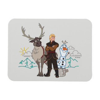 Frozen 2 | Sven, Kristoff & Olaf Magnet