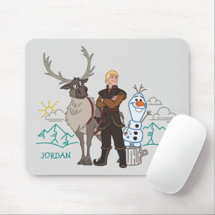 Frozen 2   Sven, Kristoff & Olaf Mouse Pad