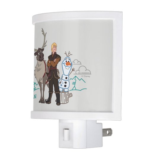Frozen 2 | Sven, Kristoff & Olaf Night Light (Left)