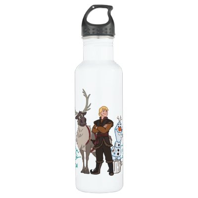 Frozen 2 | Sven, Kristoff &amp; Olaf Stainless Steel Water Bottle