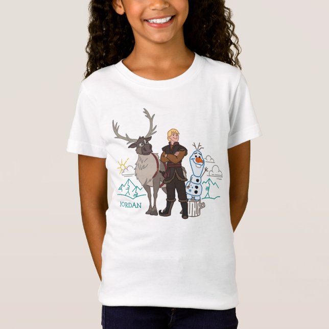 Frozen 2 | Sven, Kristoff & Olaf T-Shirt (Front)