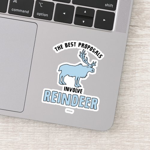 Frozen 2  The Best Proposals Involve Reindeer Sticker